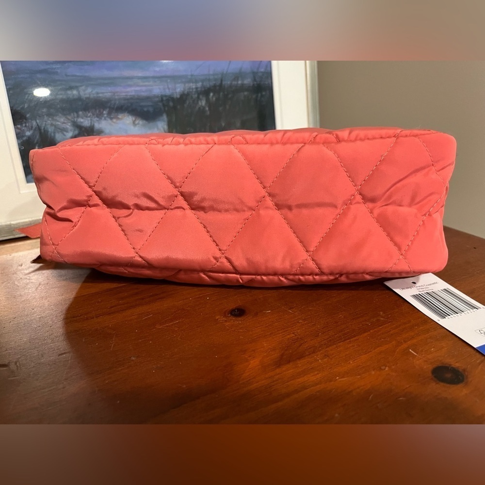 NWT Vera Bradley Ultralight Grand cosmetic case Blush Sienna - Picture 6 of 11